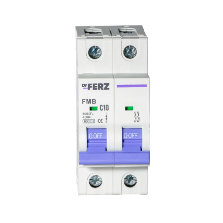 FMB-C 6kA 2P 10 х-ка C Автоматический выключатель